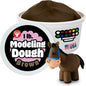 Hygloss Play Modeling Dough for Kids – Safe & Non-Toxic Sensory Dough for Arts and Crafts – 1 lb Tub – Play Clay for Toddler Activities, Preschool Classroom Must-Haves – Brown Color, Unscented