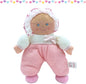 Genius Baby Toys Cuddly Squishy Soft Doll - Pink Thermal Baby First Dolls for Infants - My First Dolly, Classic Vintage Design - Perfect as a Lovey