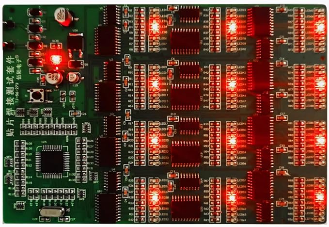 Gikfun Advanced SMD/SMT Soldering Practice Kit, DIY Electronics Training Board with Components EK8489
