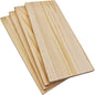 4PCS Rectangle Wood Boards Unfinished Wood Blocks for Crafting, 9.8x3.9x0.4in Blank Whittling Wooden Blocks for Wood Carving,Painting & Burning