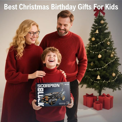 Scorpions Building Toys for Kids Ages 8-12,Sports Car Building Toy Set for Boys and Girls.Building Toy Set for Kids,Buildable Model Kit,Gift Idea for Boys and Girls Aged 9 Years Old and Up