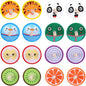 WODI Wooden Spinning Tops, 16 Pcs Wood Novelty Gyroscopes, Kids Handmade Painted Spinner, Kindergarten Toys, Vintage Craft Spin Top, Great Gift for Toddlers Girls Boys