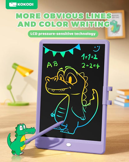 KOKODI 10 Inch LCD Writing Tablet, Purple Drawing Boards for Kids(Purple)