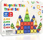 Magnetic Building Toys STEM Magnet Travel Construction Set with Storage Box - Educational Birthday Gifts for Boys & Girls Magnetic Building Toys for 3-8 Year Olds(40 PCS)