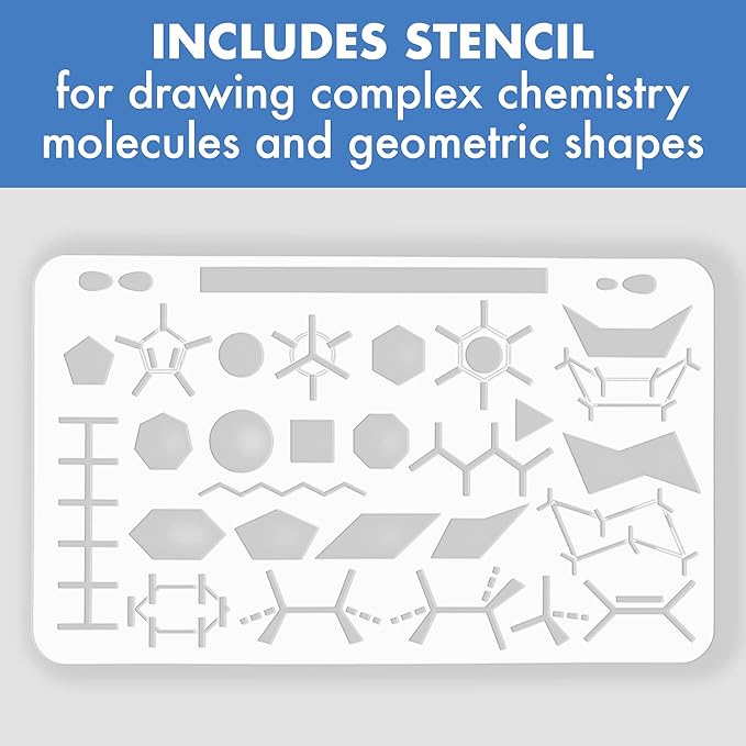 Old Nobby Organic Chemistry Set (425 pc) Molecular Model Kit with Atoms, Bonds, Guide, Bond Removal Tool - STEM Science Kits for Kids Toys Chemistry Set for Students Teachers Young Scientists