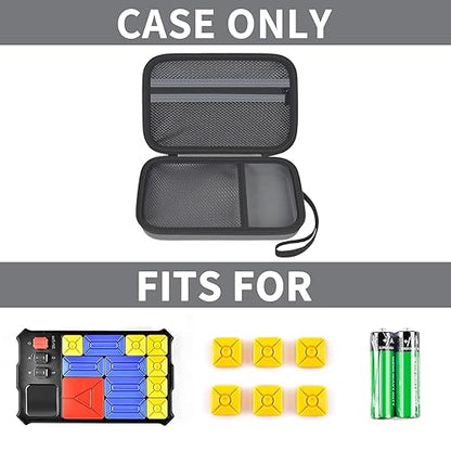 casmilee Case Compatible with Giiker Super Slide Brain Games, Brain Teaser Puzzles Organizer Storage Bag, Flow Slider Puzzle Game Holder (Grey)
