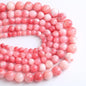 4MM 86PCS Pink Persian Jade Spacer Loose Beads for Jewelry Making DIY Bracelet Necklace