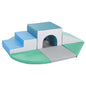 ECR4Kids SoftZone Lincoln Tunnel Climber, Toddler Playset, Contemporary