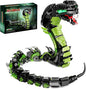 Mechanical Snake Building Kit, 689 PCS Technic Cobra Robot with Movable Joints, STEM Construction Toy for Kids Ages 8+, Educational Brick Model, Creative Gift for Boys and Girls