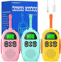 Walkie Talkies for Kids Rechargeable 3 Pack Walkie Talkies, Long Range 22 Channels 2 Way Radio Kids Birthday Toy Gift for 3-12 Year Old Boys Girls Outdoor Adventures Camping Hiking