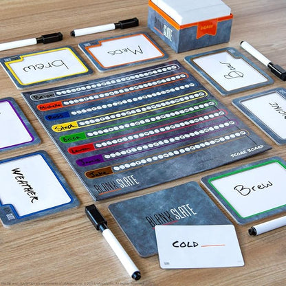 BLANK SLATE™ - The Game Where Great Minds Think Alike | Fun Family Friendly Word Association Party Game, 3 to 8 players, Black-88