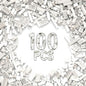 100 Piece Classic Building Blocks, Compatible with Lego, White Bricks in Bulk