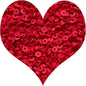 3000Pcs Clay Beads Flat Round Polymer Bead Vinyl Heishi Beads Flat Round Polymer Bead for Jewelry Making Necklace Bracelet (32-Red)