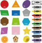 CHEFAN Felt Shape and Color Matching Game Set for Toddlers, Shape Sorter & Color Recognition, Shape Puzzles Learning Sorting Toys, Educational Montessori Toy for Preschool, 3+ Years Old Kids
