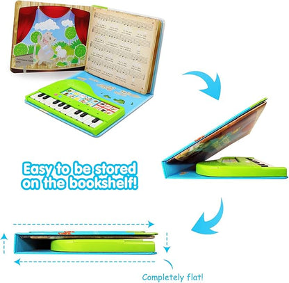 BEST LEARNING My First Piano Book - Educational Musical Toy for Toddlers Kids Ages 3-5 Years - Ideal 3, 4 Year Old Boy or Girl Birthday Present