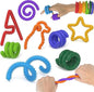 Sensory Sticks Fidget Toy for Kids Adult,8Pcs Bendable Textured Flexible Fidget Stick for Anxiety Autistic ADHD,Calm Down Travel Essentials Toys, Quiet Fidgets for Classroom Must Have