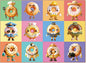 500 Pieces Jigsaw Puzzles for Adults and Teens and Kids Family Happy Games Puzzle Monster Series (Donuts Occupation)