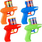 Sumind 4 Pcs Foam Disc Shooter Zip Shot Shooter Disc Launcher (Orange,Green,Red,Blue)