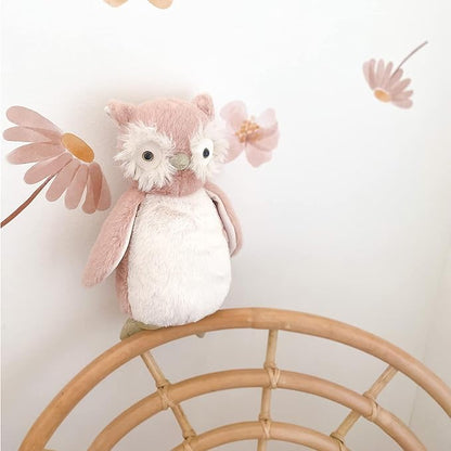 MON AMI Ava The Owl Stuffed Animal – 13”, Soft & Cuddly, Owl Plush Toy, Use as Toy/Nursery Room Décor, Great for Kids of All Ages