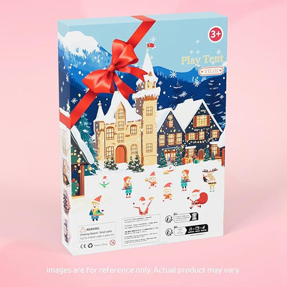 Large Girls Play Tent Princess, Boys Castle Kids Playhouse Indoor Outdoor Toddler Teepee | American Style Design, Age 3-8| Detailed Instructions| Colorful Package| Christmas Birthday Gift Pink