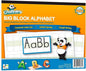 Channie's Big Block Alphabet Blank Worksheets Pre k-1st 80 pages Perfect for Teaching & Practicing Alphabets 8.5" x 11", After School & Homeschool Learning Supplies