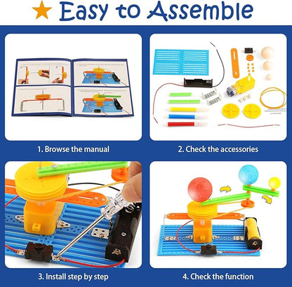 STEM Science Kits for Kids Age 8-12, Boys Activities Robot Building Kit 6-8 Girls Engineering Projects STEM Toys Learning Educational Science Game Experiment Gifts for 6 7 8 9 10 11 Year Old Activity