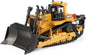 1/50 Scale Diecast Metal Dozer Toy, Metal Bulldozer Front Loader Toy Truck for Boys Kids (Dozer)