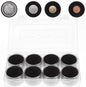 FRIMOONY 46mm Coin Capsules, with Foam Gasket and Plastic Storage Box, for Coin Collection, 2 Packs
