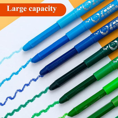 M&G 36 Colors Solid Tempera Paint Sticks for Kids, Washable Non-toxic, Quick Drying, Works Great on Paper Wood Glass Ceramic Canvas, Paint for Kids and Toddlers