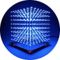 3D Led Cube Light DIY Kit with 3D Animation Editing Software Squared LED 8x8x8 Electronic Toy for Children and Teenagers Learning Activities Suit(3D8S-BLUE)