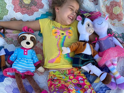 Plushible Soft Baby Doll, 18 Inch Alpaca - Plush Rag Doll with 2 Clothing Sets, My First Plush Toy for Girls, Boys & Infants, Soft Baby Stuffed Toy, Adorable Companion for 1 Year Old & Up