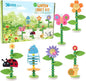 Coola Spring Craft Kit for Kids - Art and Craft DIY Early Educational Toys Suitable for Girls & Boys Pack 6 Include 2Flowers Snail Birdie Butterfly Ladybug Best Gift for Kids Age 3,4,5,6,7,8,9