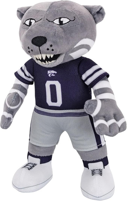 Bleacher Creatures Kansas State Willie The Wildcat 10" Mascot Plush Figure - A Mascot for Play or Display