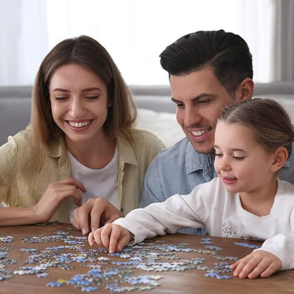 Kittens and Pumpkins - Adult Wizard Hat Halloween 1000 Pieces Adult Puzzle - Challenging Family Activities