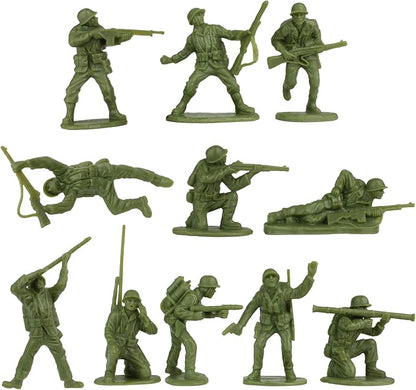 BMC WW2 Secret Stronghold - 36pc Plastic Army Men German Bunker Playset