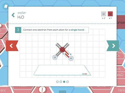 Happy Atoms Magnetic Molecular Modeling Introductory Set | Intro to Atoms, Molecules, Bonding, Chemistry | Create 508 Molecules | 73 Activities | Plus Free Educational App for iOS, Android