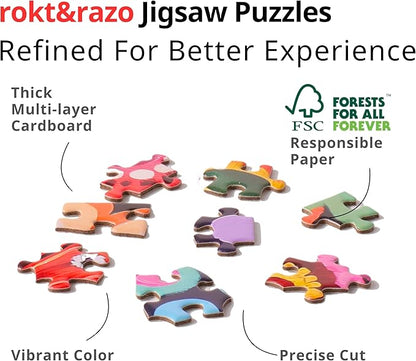100 Pieces Jigsaw Puzzles, Large Pieces, Puzzles for Beginners, Easy Puzzles for Kids and Seniors, Family Game Nights, Finish Size 15.7 x 11.8 in (Panda Park)
