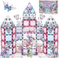 Little Pi Unicorn Toys for Girls Age 4-6 - Unicorn Magnetic Tiles Frozen Toys for Girls Age 4-7 - 3 Year Old Girl Gifts 4 Year Old Girl Birthday Gifts Magnetic Blocks Age 3 4 5 6 7 8