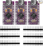 3pcs Pro Micro Board 5V/16MHz Module Board Type C Port for Arduino Leonardo