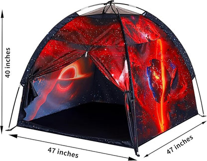 Kids Play Tent Lucky Castle Playhouse for Kid Easy Fun Dome Tent Camping Tent Indoor and Outdoor Imaginative Play Perfect Kid's Gift