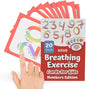 Breathing Exercise Cards for Kids -Anxiety Relief Calm Down Corner Kit- Calm Down Corner Supplies