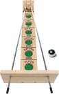 WE Games Shoot The Moon Game (10 Count), Large 18 inch Size, Solid Natural Wood, Retro Games for Adults, Classic Table Top Board Game