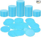 uxcell Plastic Poker Chips, Learning Counters Counting Counters Disk Marker Opaque Game Token for Game Play Math Counting