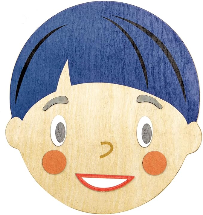 Tender Leaf Toys – What’s Up - 32 Pc Wooden Magnetic Puzzle Face Expression Learning Playset with Travel Bag - Encourage Social Skills, Imaginative and Emotional Play for Age 3+