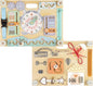 Double-Sided Wooden Busy Board for Toddlers, Sensory Activity Board, Montessori Travel Toy for Kids Age 3-5, Educational Toy for Autism, Ideal Choice for Baby Girls or Boys Birthday