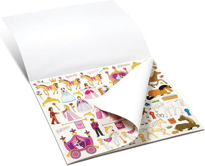 Melissa & Doug Sticker Collection Book: Princesses, Tea Party, Animals, and More - 500+ Stickers - FSC Certified