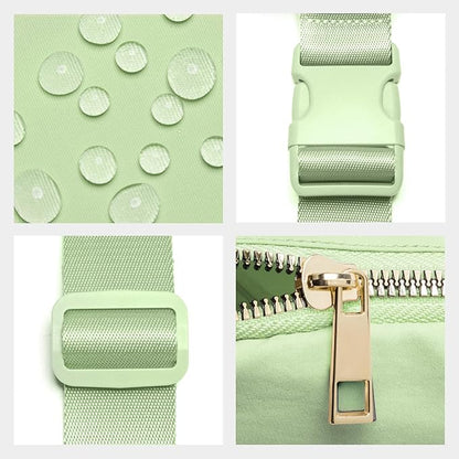 Gitus Gifts for 8 9 10 11 12 Year Old Girls Belt Bag Fanny Pack Crossbody Bags with Initial Letter Patch Cute Stuff Birthday Gifts for Teen Girls Women Personalized Trend Stuff (Light Green-V)