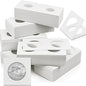 300 Pcs Cardboard Coin Holder, 6 Sizes 2" x 2" Currency Holders for Coin Collection Supplies