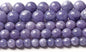 4MM 86PCS Lavender Purple Chalcedony Stone Loose Beads for Jewelry Making DIY Bracelet Necklace