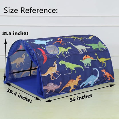 Bed Tent for Kids Lucky Castle Toddler Bed Tent Foldable Game House for Children Play Tents for Girls Boys Sleeping Canopy Playhouse